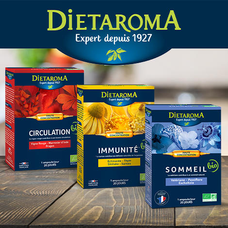 Dietaroma, des ampoules concentrées et françaises Dietaroma, des ampoules concentrées et françaises