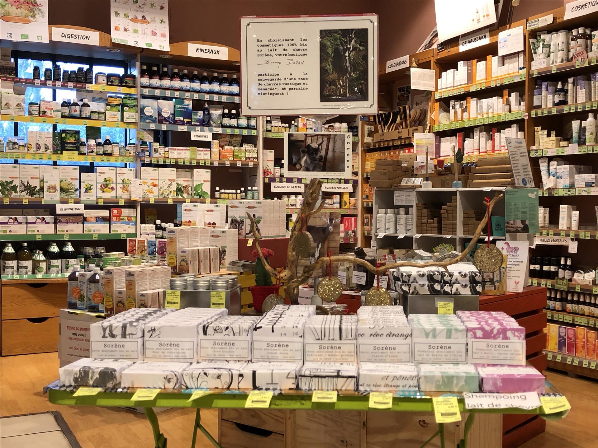 Savon au lait de chèvre