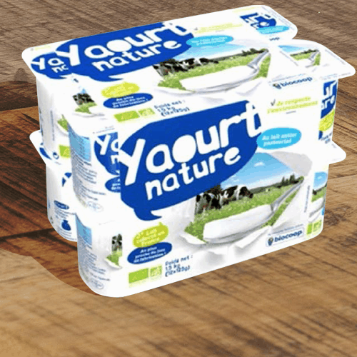 Biocoop lance des yaourts nature bio régionalisés